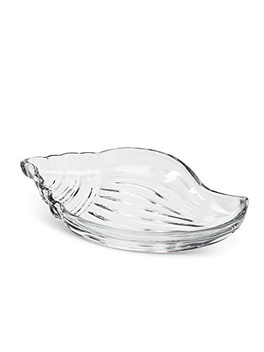 Abbott Collection 27-Conch Seashell Soap Dish-7" L Clear