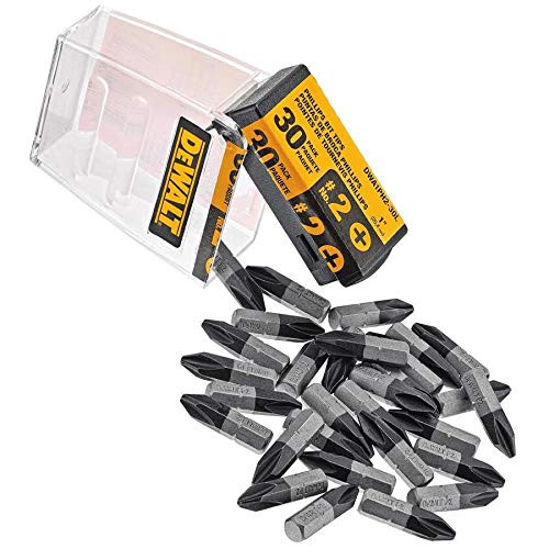 DeWalt 30-Pack 1-in Phillips Screwdriver Bits DWA1PH2-30L