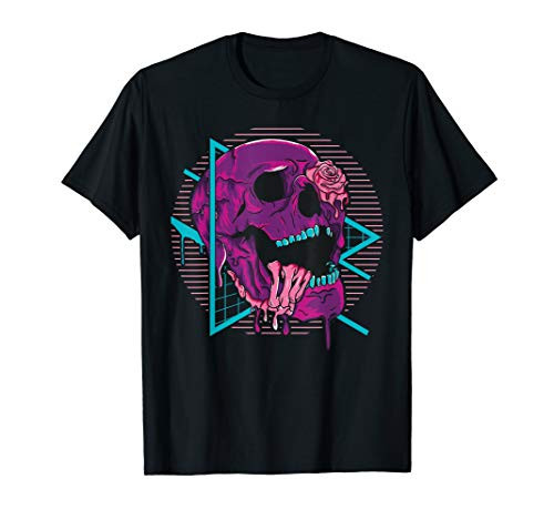 Vaporwave Aesthetic Retro Skull Vaporwave Geometry T-Shirt Vaporwave Aesthetic Retro Skull Vaporwave Geometry T-Shirt