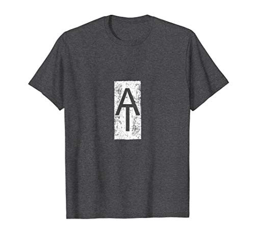 AT Appalachian Trail Logo Symbol White Blaze Marker T-Shirt