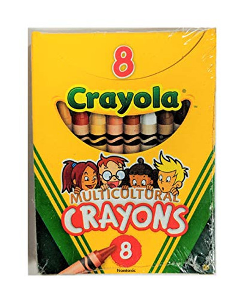 CRAYOLA LLC MULTICULTURAL WASHABLE MARKERS 8PK (Set of 3) CRAYOLA LLC MULTICULTURAL WASHABLE MARKERS 8PK (Set of 3)