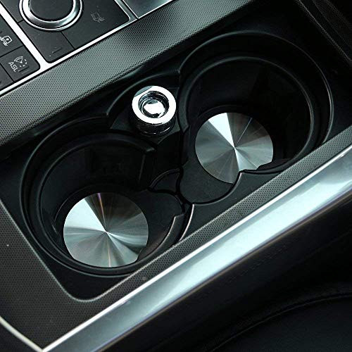 304 Stainless Steel Cup Holder Cover Mat Trim Cover Car Accessories for Landrover Range Rover Sport Vogue Discovery Sport Discovery 4 LR5 304 Stainless Steel Cup Holder Cover Mat Trim Cover Car Accessories for Landrover Range Rover Sport Vogue Discovery Sport Discovery 4 LR5