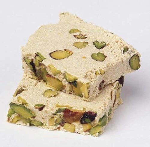 Deli Fresh Pistachio Halva  approx. 1lb wedge or loaf