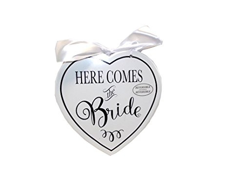 Amscan Here Comes The Bride 2-Sided Amscan Here Comes The Bride 2-Sided