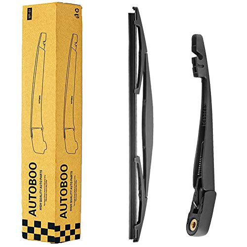 Rear Wiper Arm Blade Set Replacement for Acura MDX 2007-2013-OEM Factory Replacement Accessories Parts 76720-STX-A01