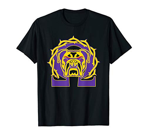 Men's Omega Que Dawg T-Shirt Psi Phi Purple Gold Tee Shirt