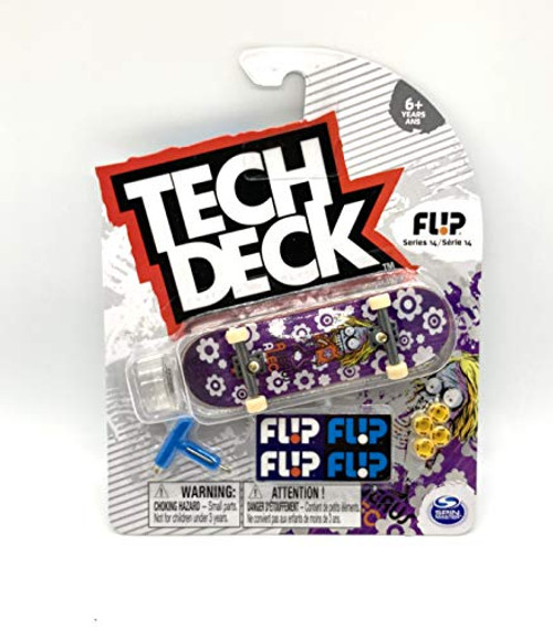 Tech Deck Flip Series 14 Majerus ALEC Purple Zombie Finger Deck