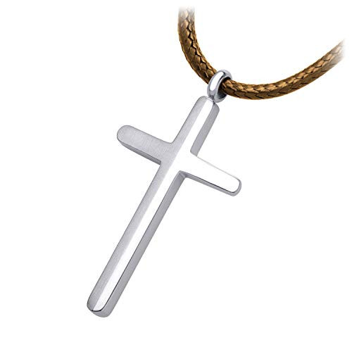 Men Mens Cross Necklace Cross Chain 