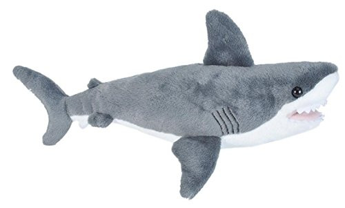 Wild Republic Great White Shark Plush, Stuffed Animal, Plush Toy, Gifts for Kids, Cuddlekins 13 inches Wild Republic Great White Shark Plush, Stuffed Animal, Plush Toy, Gifts for Kids, Cuddlekins 13 inches