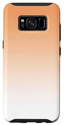 Galaxy S8 Ombre Yellow Orange Red Pattern AEJ156 Case