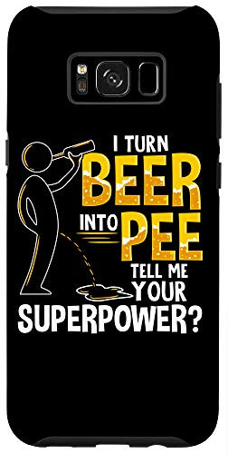 Galaxy S8Plus Beer Drinker Beer Into Pee Funny Drinking Party Funny Bar Case