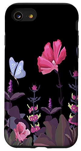 iPhone SE  2020    7   8 Botanical Floral Garden Butterfly Case