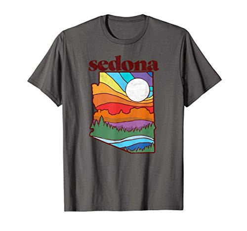 Sedona Arizona Vintage Nature Design Outdoor Graphic T-Shirt