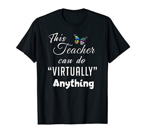 Distance Learning Teacher Gift Idea Remote Learning Teacher T-Shirt
