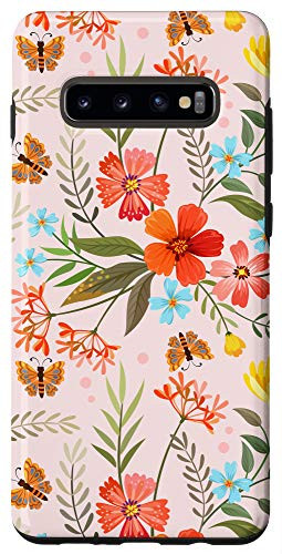 Galaxy S10Plus Garden Floral Butterfly Case