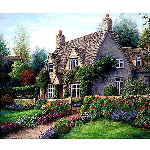 Diamond Scenery Painting Cross Stitch  5D DIY Embroidery Rhinestones Home Deco by residentD
