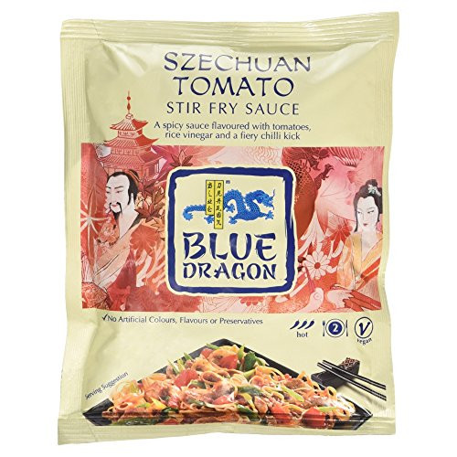 Blue Dragon - Szechuan Tomato Stir Fry Sauce - 120g