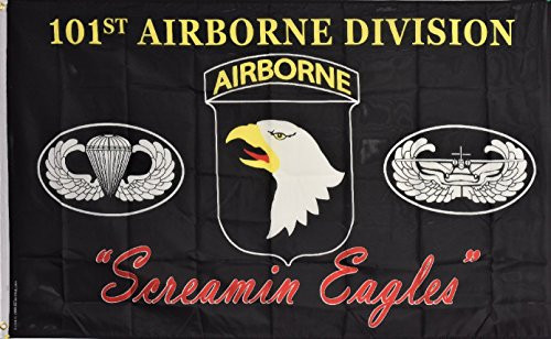 Black Army 101St Airborne Division Screamin Eagles Flag 3 X 5 House Banner Grommets Double Stitched Fade Resistant Premium Quality Black Army 101St Airborne Division Screamin Eagles Flag 3 X 5 House Banner Grommets Double Stitched Fade Resistant Premium Quality