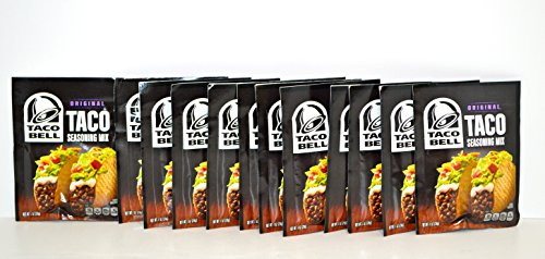Taco Bell Taco Seasoning Mix 12 Packs Net Wt. 1 0z Each Taco Bell Taco Seasoning Mix 12 Packs Net Wt. 1 0z Each