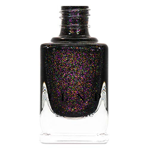 ILNP Cursed - Festive Black Shimmer Nail Polish