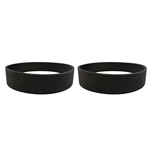 HASMX 38528035 Vacuum Belt Replacement Drive Belt for Self Propelled Hoover WindTunnel Vacuums Part Number 38528035 38528-035 40201170  Black  2-Pack
