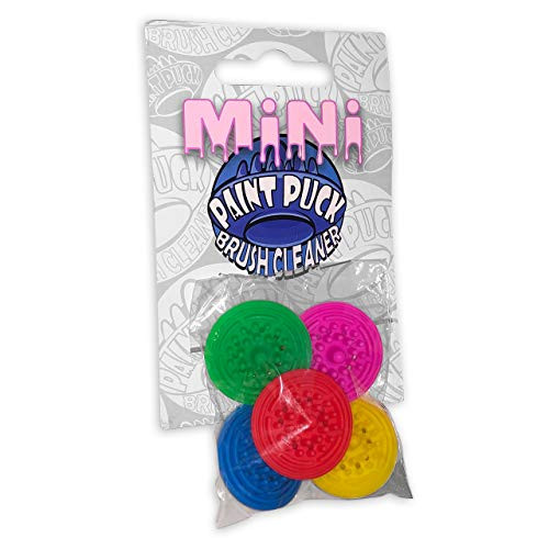 Mini Brush Cleaner for Oil Painters  5-Pack  Grows in Mineral solvents and Turpentine