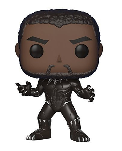 POP Marvel  Black Panther Movie - Black Panther  Styles May Vary  Collectible Figure