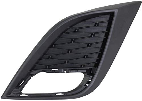 I-Match Auto Parts Left Driver Side Fog Lamp Hole Cover Bezel Replacement For 2010-2011 Mazda 3 MA1038106 615343685052 Black