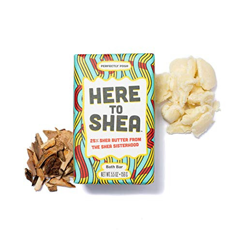 Perfectly Posh Here to Shea Chunk Bath Bar