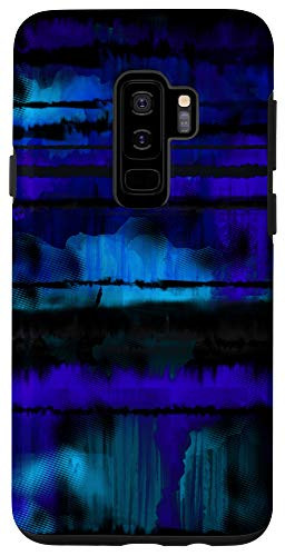 Galaxy S9Plus Paint Artistic Abstract Cool Seamless Pattern Black Case