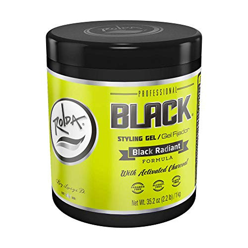 Rolda Styling Gel Ultra Strong Hold Alcohol Free Black 2.2lb Unisex