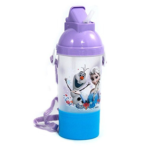 Frozen Rock N Sip N Snack Canteen Water Bottle for Kids Purple Frozen Rock N Sip N Snack Canteen Water Bottle for Kids Purple
