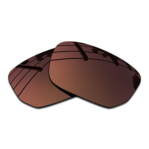 SEEABLE Premium Polarized Mirror Replacement Lenses for Oakley Style Switch OO9194 Sunglasses - Brown