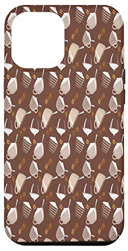 iPhone 12 Pro Max Coffee Decor Pattern Coffee House Bar Cups Case