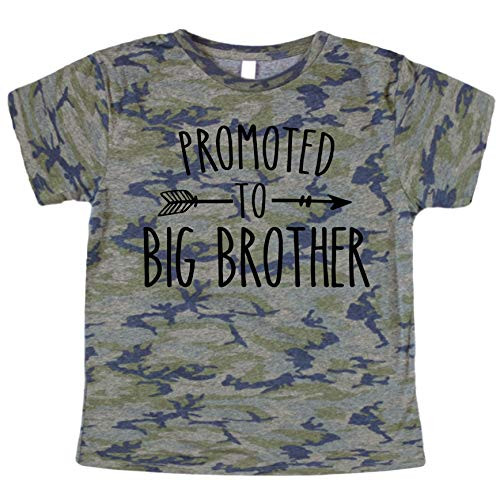 Promoted to Big Brother Arrow Sibling Reveal Announcement Shirt for Boys Big Brother Sibling Outfit Black on Vintage Camo Shirt Youth Medium Promoted to Big Brother Arrow Sibling Reveal Announcement Shirt for Boys Big Brother Sibling Outfit Black on Vintage Camo Shirt Youth Medium