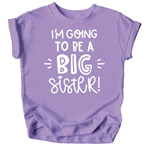 Olive Loves Apple Big Sister New Baby Reveal I'm Going to Be A Big Sister New Sibling Announcement T-Shirts and Raglans Purple Shirt 18 Months Olive Loves Apple Big Sister New Baby Reveal I'm Going to Be A Big Sister New Sibling Announcement T-Shirts and Raglans Purple Shirt 18 Months