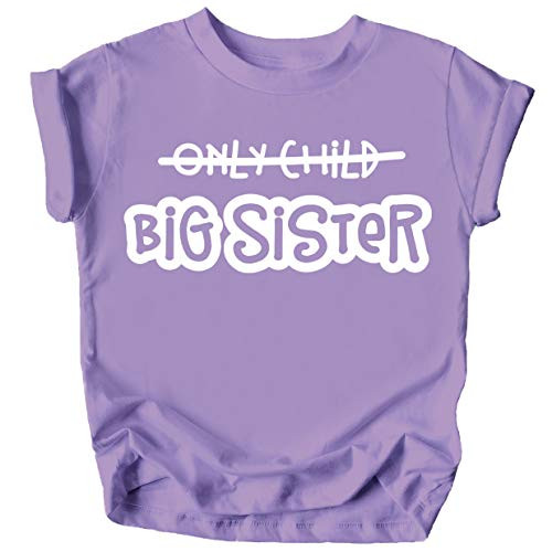 Olive Loves Apple Big Sister Baby Reveal Only Child is Going to Be a Big Sister New Sibling Announcement T-Shirts and Raglans Purple Shirt 2T Olive Loves Apple Big Sister Baby Reveal Only Child is Going to Be a Big Sister New Sibling Announcement T-Shirts and Raglans Purple Shirt 2T