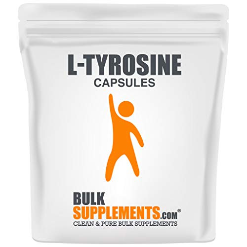 BulkSupplements.com L-Tyrosine Capsules - L-Tyrosine 500mg - Brain Focus Supplements - Focus Vitamins - Brain Juice 300 Gelatin Capsules BulkSupplements.com L-Tyrosine Capsules - L-Tyrosine 500mg - Brain Focus Supplements - Focus Vitamins - Brain Juice 300 Gelatin Capsules