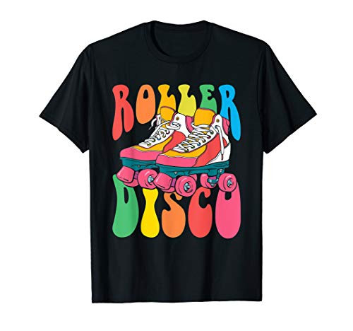 Roller Disco Seventies 70's Costume TShirt Skates T-Shirt
