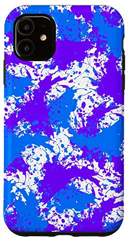 iPhone 11 Wotton Abstract Paint Splatter Case