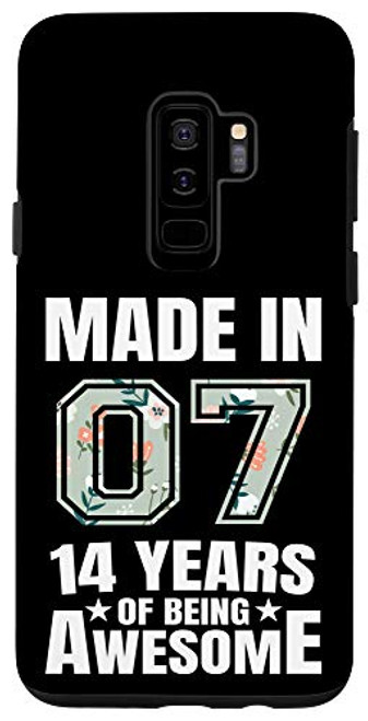 Galaxy S9Plus 14th Birthday Born In 2007 Awesome 14 Year Old Gift Case Galaxy S9Plus 14th Birthday Born In 2007 Awesome 14 Year Old Gift Case