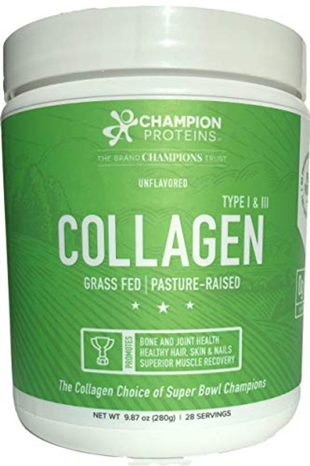Collagen Peptides Powder Unflavored Grass-Fed Pasture Raised USA Cattle Keto and Paleo Friendly NO Additives Non-GMO and Gluten Free Types I and III Collagen Peptides Powder Unflavored Grass-Fed Pasture Raised USA Cattle Keto and Paleo Friendly NO Additives Non-GMO and Gluten Free Types I and III
