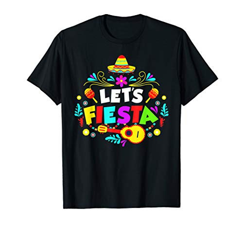 Cinco De Mayo Party Lets Fiesta Mexican T-Shirt