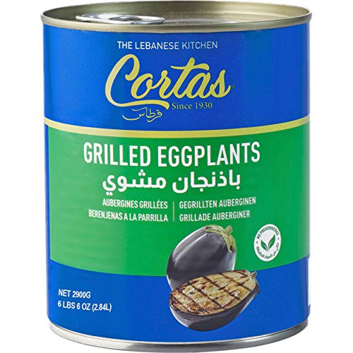 Cortas - Grilled Eggplant Puree 102 OZ 2900g Cortas - Grilled Eggplant Puree 102 OZ 2900g