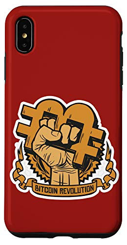 iPhone XS Max Cryptocurrency Blockchain Bitcoin Revolution Bitcoin Orange Case