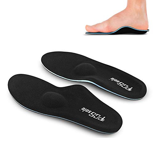 PCssole Arch Support Insole Medical Functional Orthotics Insole?Insert for Flat Feet Plantar Fasciitis Feet Pain  Mens 5-5 1 2  Womens 7-7 1 2 9.45"  240MM