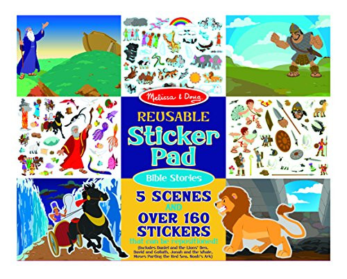 Melissa & Doug 9124 Bible Stories Reusable Sticker Pad
