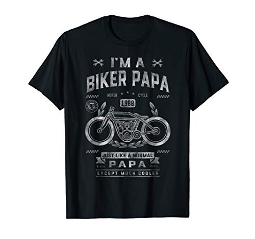 Mens I'm A Biker Papa Motorcycle Ride Grandpa Gift T-Shirt Mens I'm A Biker Papa Motorcycle Ride Grandpa Gift T-Shirt