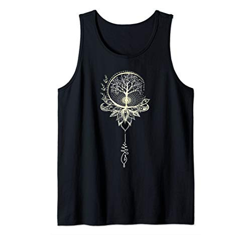 Mandala Awakening T-Shirt Tree of Life Tattoo Style Tank Top