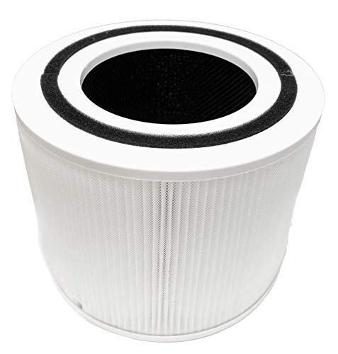 Nispira Core 300-RF Core P350-RF True HEPA Replacement Filters for LEVOIT Core 300 Core P350 Air Purifier  1 Filter